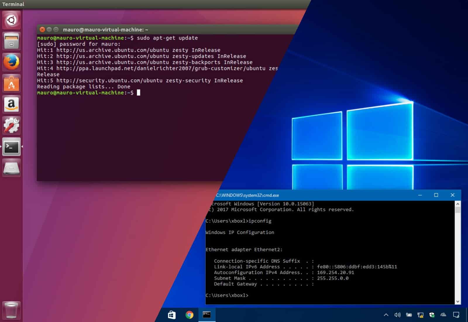 حذف اوبونتو و Grub در یک سیستم Dual-boot
